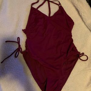 Time and Tru one piece bathing suit